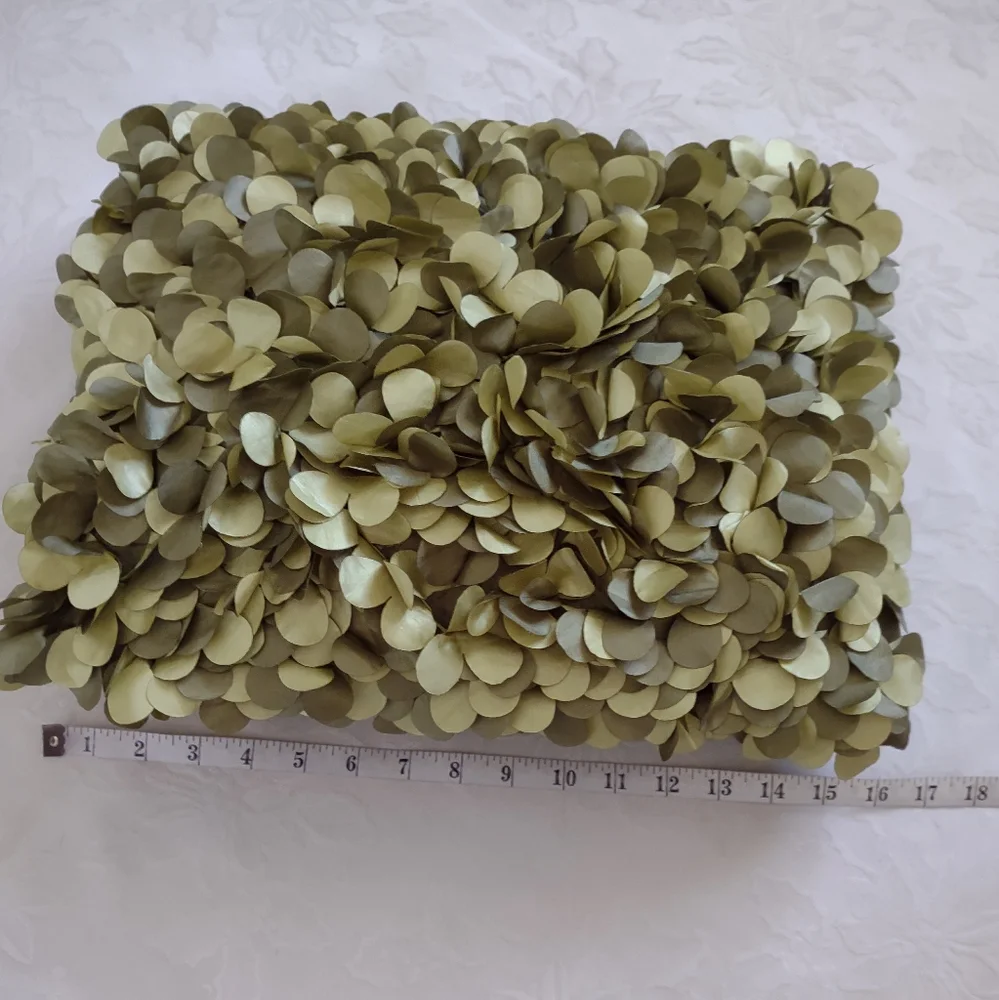Pier 1 Satin Green Decorative Pillow